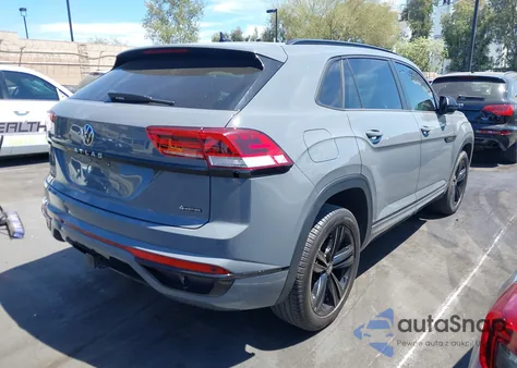 2023 Volkswagen Atlas Cross Sport 3.6L V6 Sel/3.6L V6 Sel R-Line Black z USA, uszkodzony, nr VIN 1V2SE2CA7PC211892